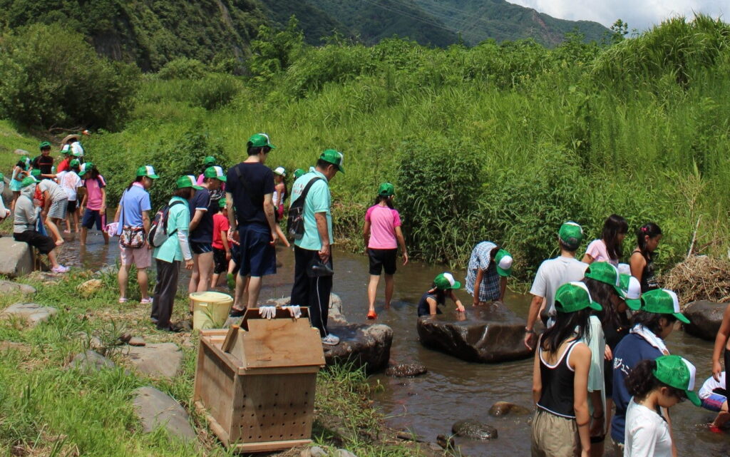 川の駅体験学習