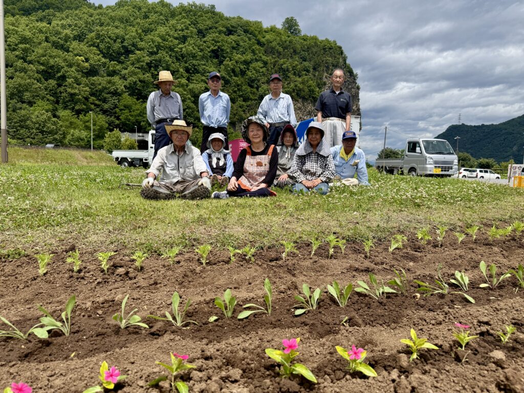花植え2025年6月